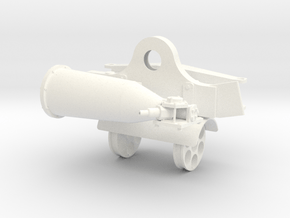 1.7 GUNSHIP SUPPORT 2 in White Processed Versatile Plastic