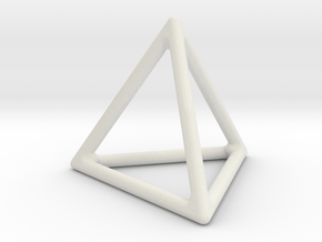 Simply Shapes Homewares Triangle in White Natural Versatile Plastic