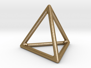 Simply Shapes Homewares Triangle in Polished Gold Steel