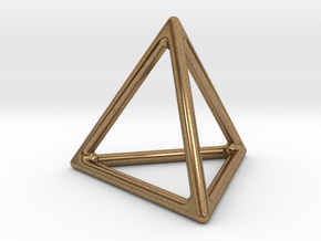 Simply Shapes Homewares Triangle in Natural Brass