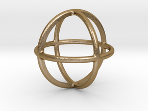 Simply Shapes Homewares Circle in Polished Gold Steel