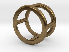 Simply Shapes Rings Circle in Natural Bronze: 3.25 / 44.625