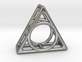 Simply Shapes Rings Triangle in Natural Silver: 3.25 / 44.625