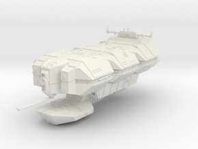 Turanic Raider "Lord" Attack Carrier in White Natural Versatile Plastic