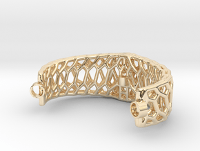Mod. 80330-Voronoi in 14k Gold Plated Brass
