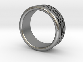 Fine Ring in Natural Silver