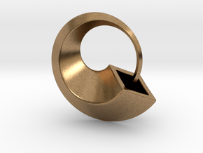 Ouroboros in Natural Brass