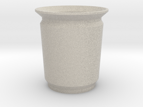 Modern Pencil Cup - Med / Desk Accessories in Natural Sandstone