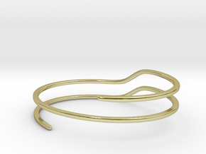 Escalate in 18k Gold Plated Brass