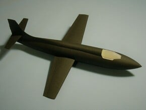 Bell X-1A 1/48 in White Natural Versatile Plastic