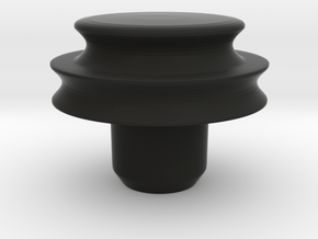 conversion pulley for Rega Planar 3 turntable in Black Natural Versatile Plastic