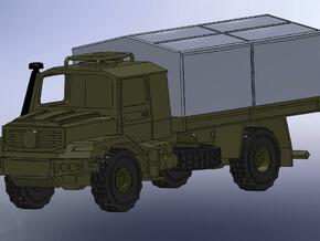 MB Zetros 4x4 1:144 in Smooth Fine Detail Plastic