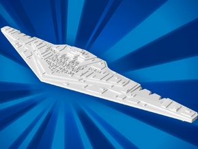 (MMch) Mega Star Dreadnought "Supremacy" in White Natural Versatile Plastic
