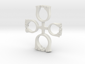 Phi Theta Kappa Ring Set in White Natural Versatile Plastic