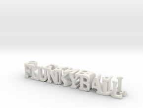 3dWordFlip: flunkyball/sternburg in White Natural Versatile Plastic