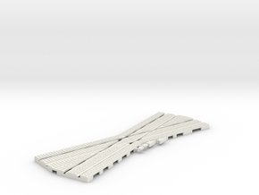 P-12stw-22-5-crossing-1a in White Natural Versatile Plastic