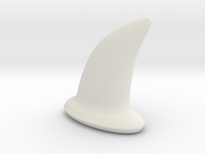 Narrow Round Claw in White Natural Versatile Plastic