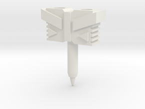 Hammer / Hilt for TR Windblade Swords in White Natural Versatile Plastic