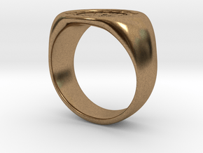 Joker's Circle Ring - Metals in Natural Brass: 4.5 / 47.75
