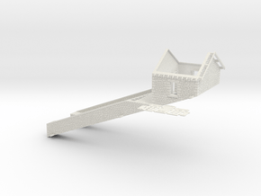 HOfunMD11 - Mont Dore funicular station in White Natural Versatile Plastic