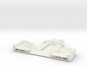 Mini-Z F1 Front Wing in White Natural Versatile Plastic