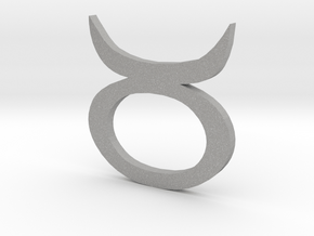 Taurus (The Bull) Symbol  in Aluminum