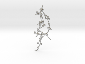 BRANCH_pendant_06 in Natural Silver