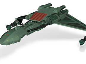 Klingon D5 V Cruiser in Tan Fine Detail Plastic