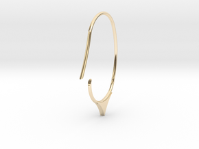 Hoop small to medium size(SWH7b) in 14k Gold Plated Brass
