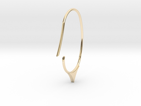 Hoop small size (SWH7a) in 14k Gold Plated Brass