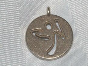 Zumba pendant in White Natural Versatile Plastic