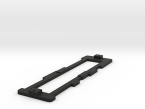 HO Scale CNSM 455 - 456 Battery Loco Frame in Black Natural Versatile Plastic
