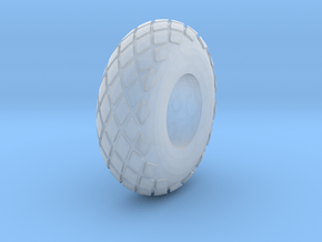 15mm_baloon_tire in Tan Fine Detail Plastic
