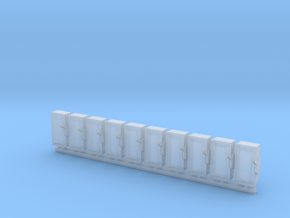 1/64 Electrical 60A Disconnect Boxes in Smooth Fine Detail Plastic