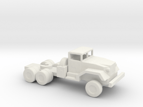 1/160 Scale M52 Tractor in White Natural Versatile Plastic