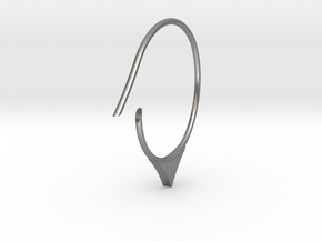Hoop medium size (SWH6a) in Natural Silver