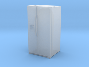 1:48 (O SCALE) 24.5 CU FT REFRIGERATOR (V1.1) in Tan Fine Detail Plastic