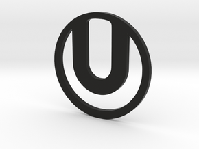Ultra Logo Pendant in Black Natural Versatile Plastic