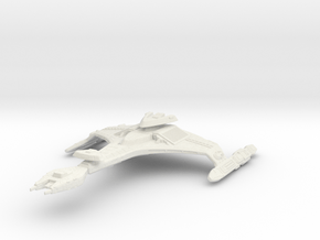2500 Klingon Vor'Cha class in White Natural Versatile Plastic