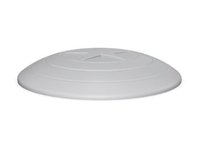 CR shield in White Natural Versatile Plastic