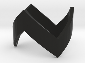 WonderWoman EXT THK Ring in Black Premium Versatile Plastic: 4 / 46.5