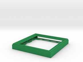 CD Frame Rain 5 in Green Processed Versatile Plastic