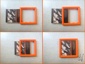 CD Frame Rain 3 in Orange Processed Versatile Plastic
