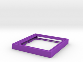 CD Frame Rain 1 in Purple Processed Versatile Plastic