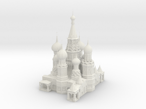 St_Basils_Cathedral (Test Acc) in White Natural Versatile Plastic