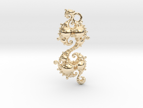 Jk Pendant 2128 in 14K Yellow Gold