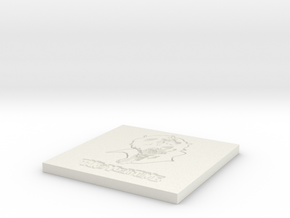 Persona 5 'Take Your Time' Themed Coaster  in White Natural Versatile Plastic