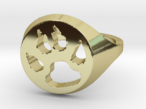 dog ring in 18k Gold: 7 / 54