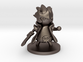 Warlock (Beta) in Polished Bronzed Silver Steel