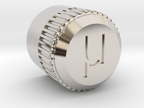 uBITX Encoder Knob in Platinum